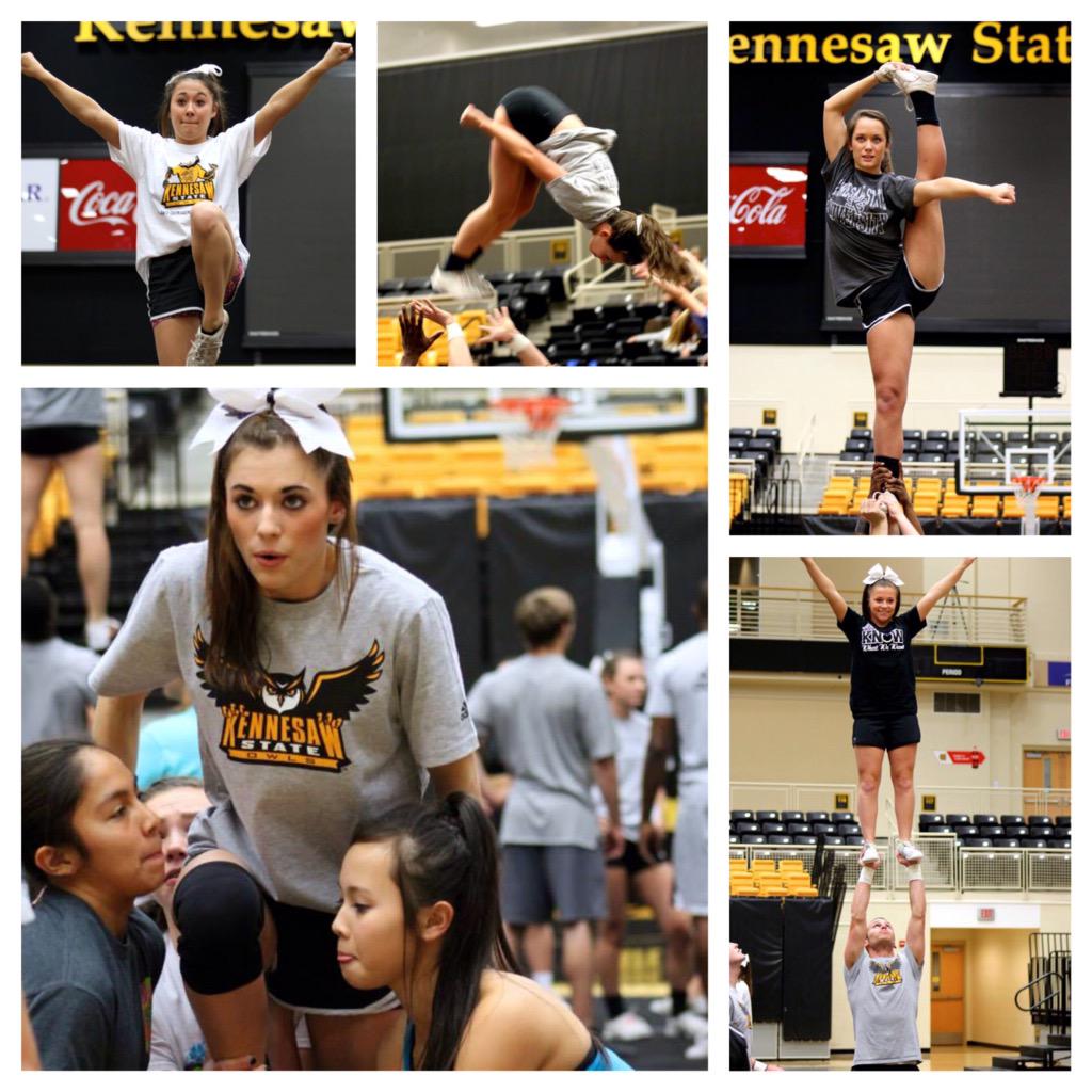 Don't forget to sign up for the Spring KSU College Prep Cheer Clinic on March 22nd at ksuowls.com