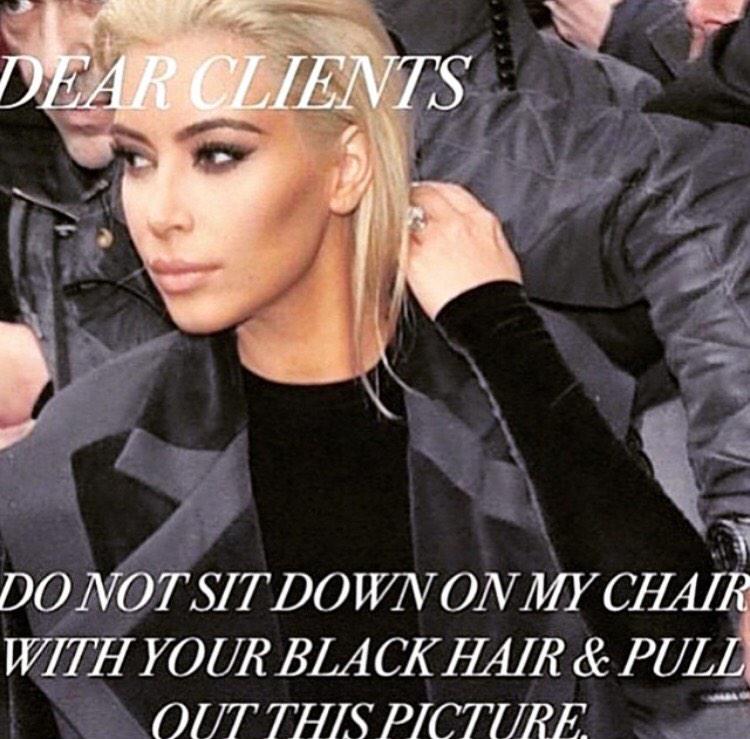 erickOhair's tweet photo. Just in case you were planning on too! #KimKardashian #hair http://t.co/3gN9raz0Yg