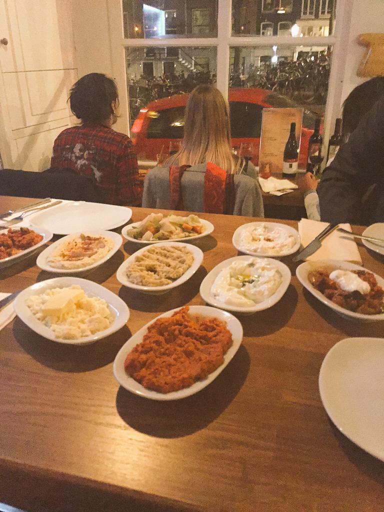 Muhteşem mezeler...