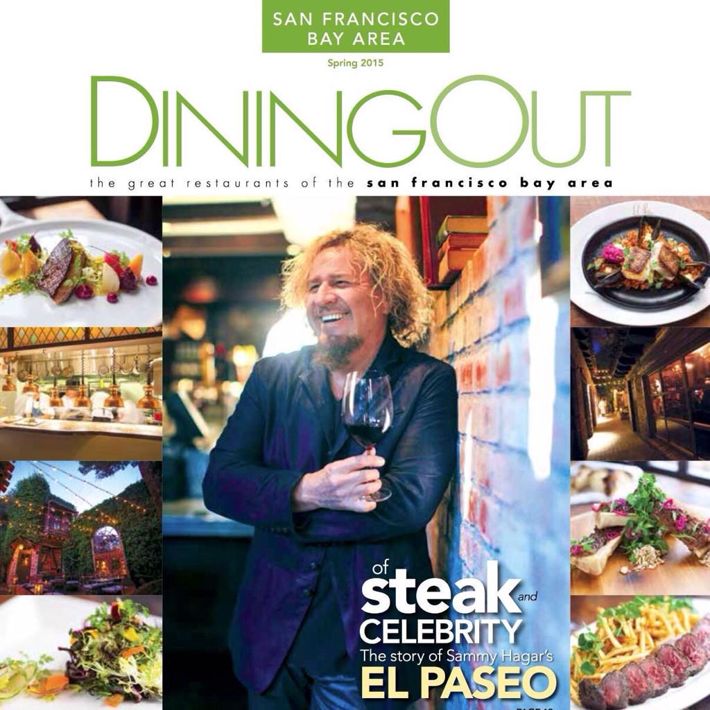 Spring Issue is at Bay Area hot spots; featuring <a href="/sammyhagar/">Sammy Hagar</a> &amp; <a href="/ElPaseoMV/">El Paseo Restaurant</a>. Perfect for #date-night + special events!