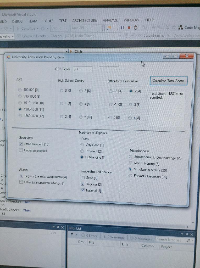 Vita0730's tweet image. And this stupid program finally works #vbprogramming