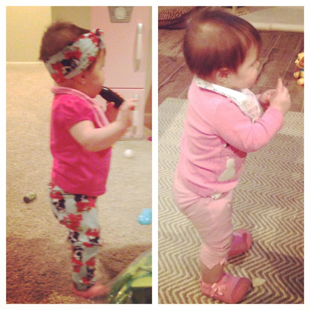 MegCarter20's tweet photo. How is my baby girl already old enough to stand?! #coralbennett #9monthsold #slowdowntime http://t.co/YY4Ow50sg3