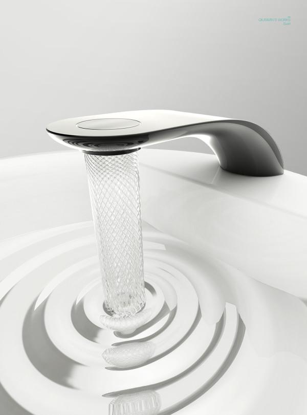 designmilk's tweet photo. Swirl Is the Most Beautiful Sink Faucet http://t.co/9zAPLswBFZ http://t.co/rWwBr9IOE3