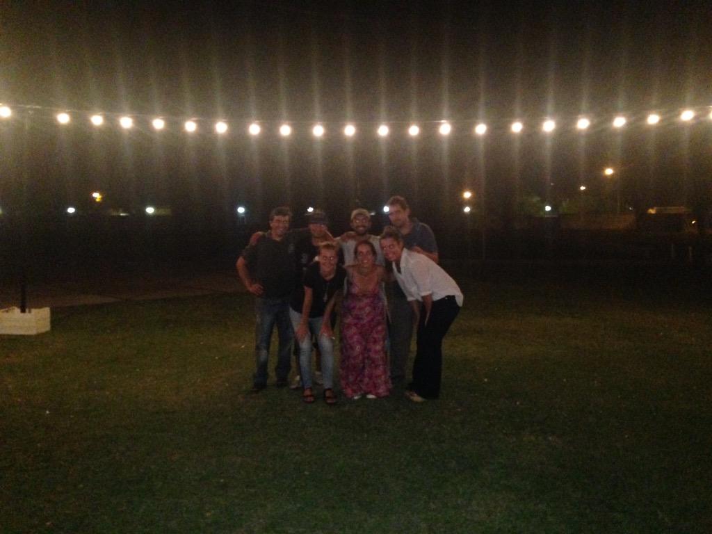 En Villegas , casi todo listo para mañana ! Esperando a <a href="/Rafagj/">Rafa Garcia Juanico</a> !#venirapido