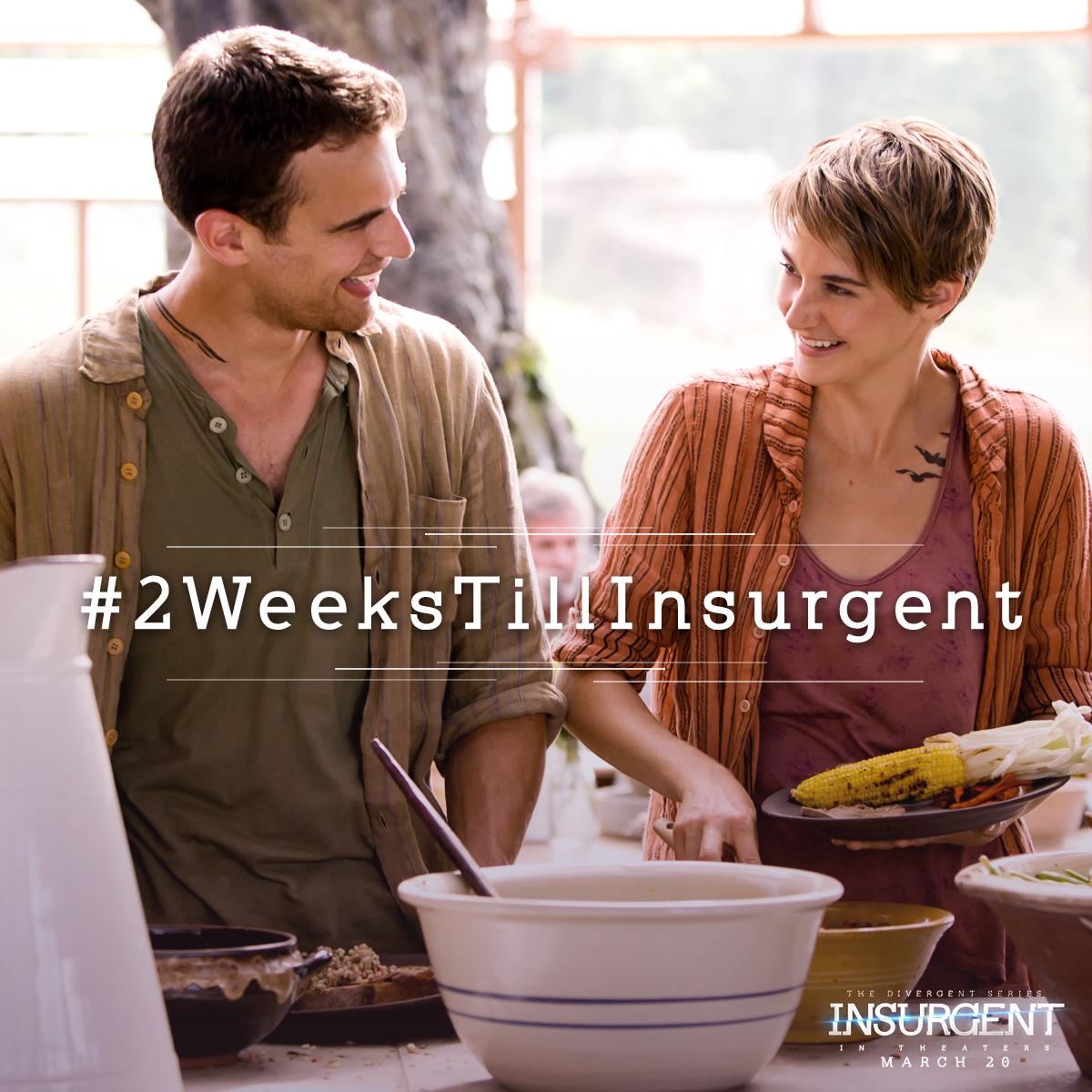 Divergent's tweet photo. #2WeeksTillInsurgent! Celebrate #FandomFriday &amp; reply with your favorite #FourTris quote! http://t.co/jlf2G4BMwT