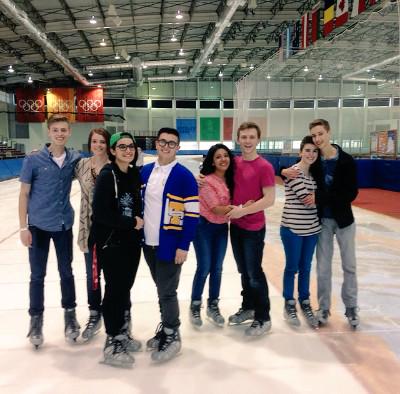 melaniemarena's tweet photo. Ice Skating w/ the Group #EarlyActivity #Prom2k15 #SeniorYear @miranda_rankinn @myles_deluca 2โฃ0โฃ1โฃ5โฃโ๏ธโ๏ธ๐๐๐ฏ http://t.co/QOddf9ww8K