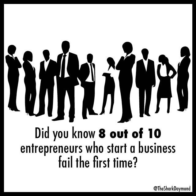 TheSharkDaymond's tweet photo. Keep getting up! #SharkTank #DidYouKnow http://t.co/GEoeqibqO9