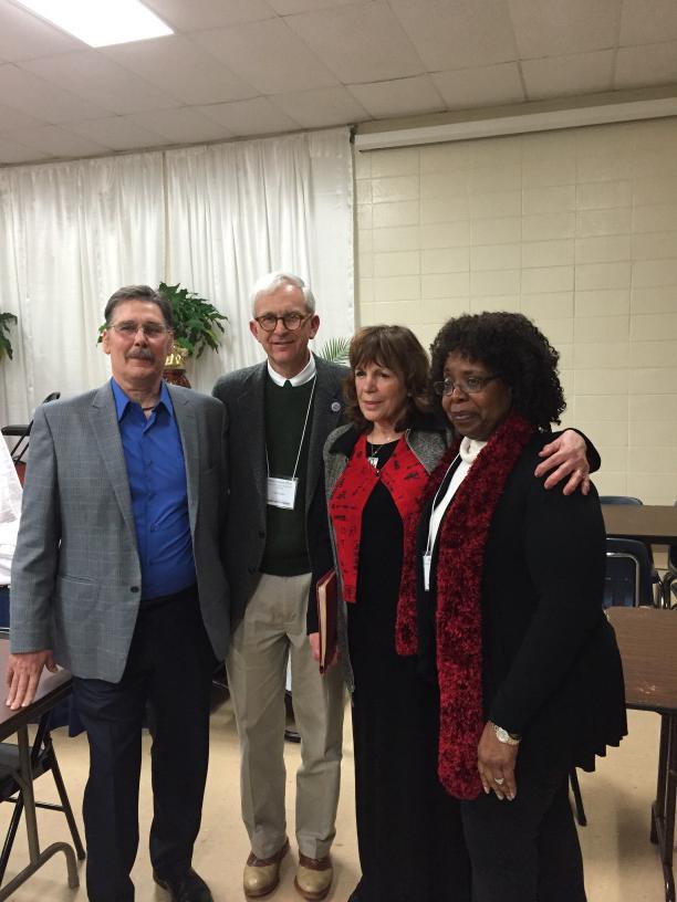 gteskew's tweet photo. With Civil Rights Martyr Viola Liuzzo's children Tony &amp; Mary and educator Martha Bouyer in Selma with AHA teachers http://t.co/dHzu1YqHT4