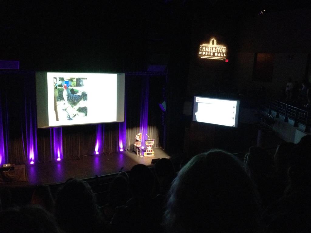 LandrumTables's tweet photo. #CHSWFF #landrumtables #lovingit http://t.co/5QSsBf53vp