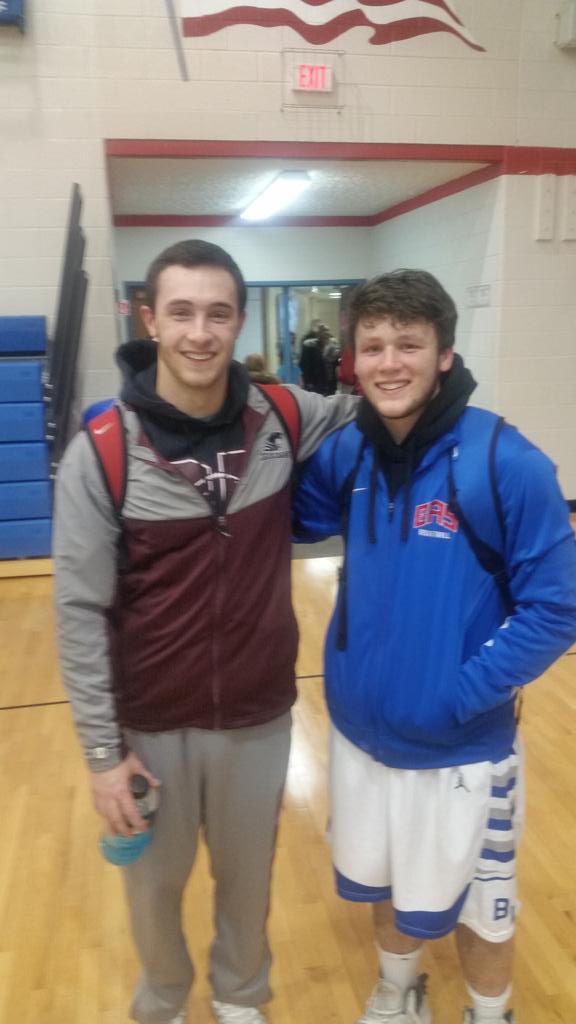 ericheideloff24's tweet photo. @pconn24 &amp; @danheideloff26 Love watching u guys play! Great game 2nite. Seems like yesterday...St. Marks Pre-K hoops http://t.co/pZbnOochdF
