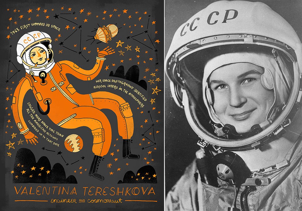 Happy birthday to cosmonaut Valentina Tereshkova, 1st woman in space  
