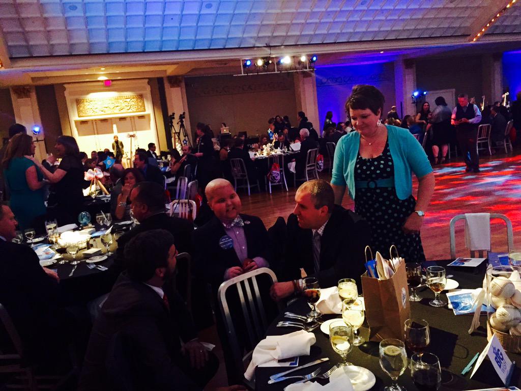 Reds's tweet photo. Reds COO Phil Castellini accepts the Natalia Marsh-Welton Award tonight at the @makeawishohkyin Gala. #BIGWishGala http://t.co/YR2vW48ccH