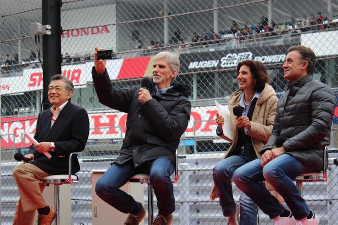 鈴鹿ファン感「HondaF1復活祭」：デイモン・ヒルがいい感じに歳を重ね