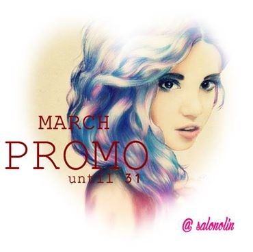 salonolin's tweet photo. March promo http://t.co/AF6V23L1Nu
