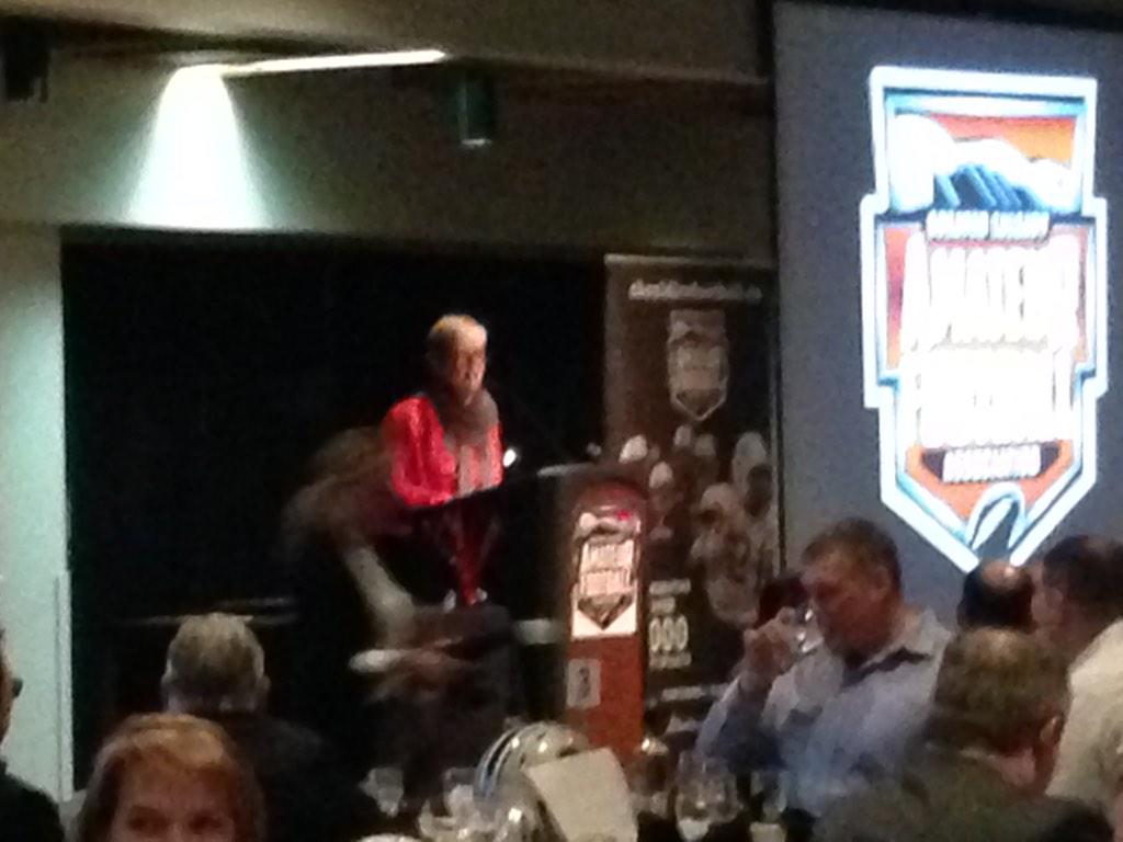 shouldicepark's tweet photo. @dkennedyglans Speaking at GCAFA fundraiser for shouldice park. #yyc #football. Tell your MLA how important this is! http://t.co/pe8Nxx5dFk