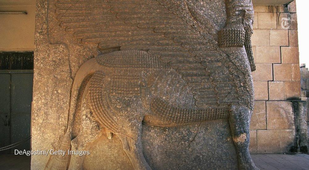nytimes's tweet image. ISIS Bulldozing of Ancient Nimrud Site in Iraq Stirs Outrage nyti.ms/1MfYXmB