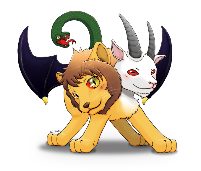 キマイラのtwitterイラスト検索結果 古い順