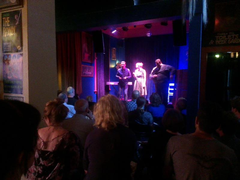 OnTheFlyImpro's tweet photo. A full house for @JustImproviseHQ's Onomatopoeia. #adl_improvfest #ADLfringe http://t.co/JI4D3WbmuP