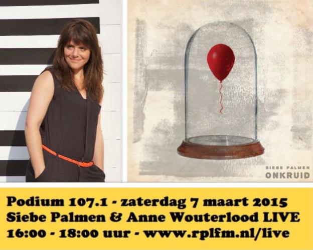 Podium1071's tweet image. Luister tussen 16-18 uur naar Podium 107.1 via rplfm.nl/live! Optredens van @SiebePalmen en @AnneWouter!