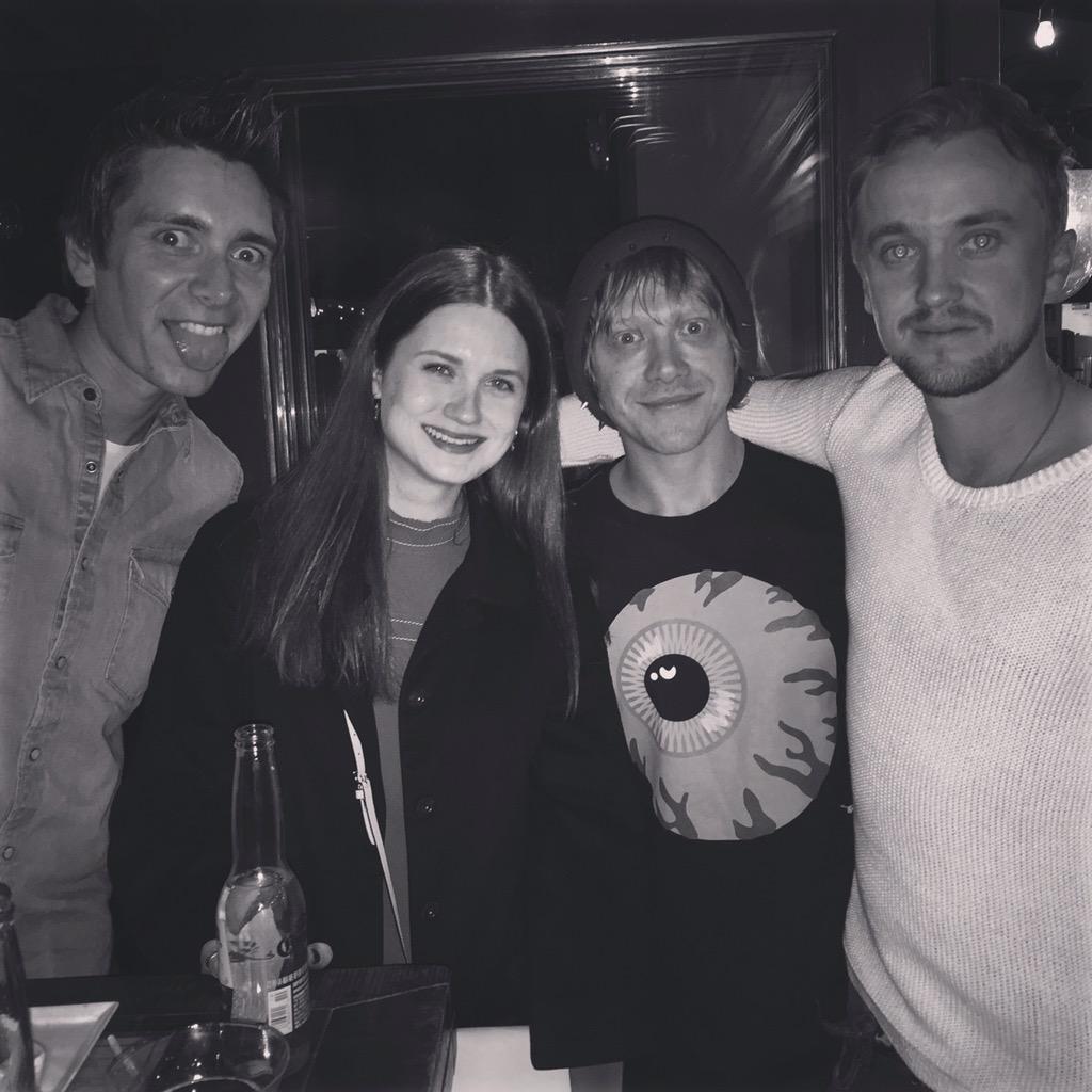 thisisbwright's tweet photo. Look who I found on Sunset @James_Phelps @TomFelton #Rupert 💕🌴😍✨ http://t.co/7MbAkZLJne