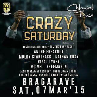 Tonight#CrazySaturday <a href="/OneStopE/">One Stop Ent</a>  @BragaRave use GL : NATHAN ;) seuu