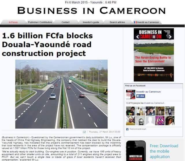 Abati caught again! Uploads Cameroon road As GEJ built Nigerian road. [Photos]