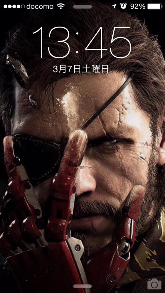 Vivid Snake Pa Twitter ロック画面の壁紙をヴェノム スネークに Mgsv Http T Co Nnclf0cjuo