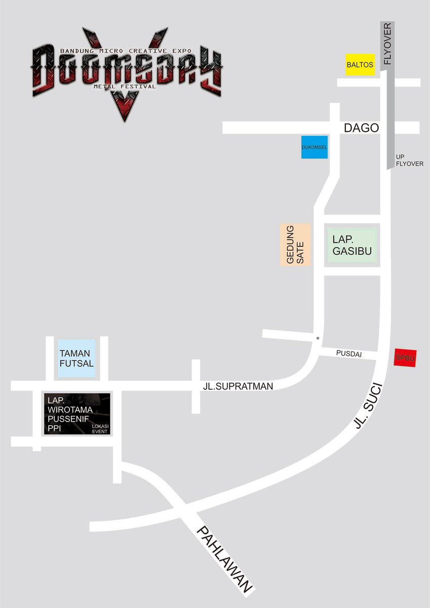 290315 #DOOMSDAY5
Lap.Pussenif PPI BDG

Bandung Micro Creative Expo
Metal Festival