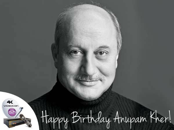 Happy Birthday Anupam Kher!
Join us in wishing the versatile actor a wonderful year ahead. 