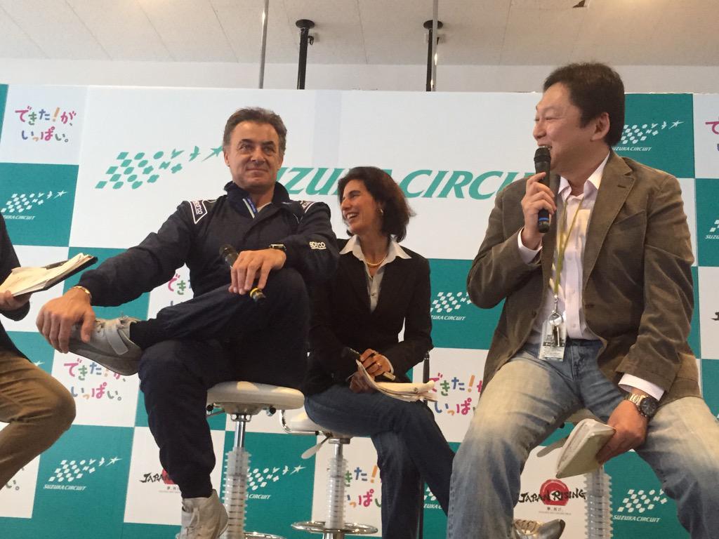 鈴鹿ファン感「HondaF1復活祭」：デイモン・ヒルがいい感じに歳を重ね