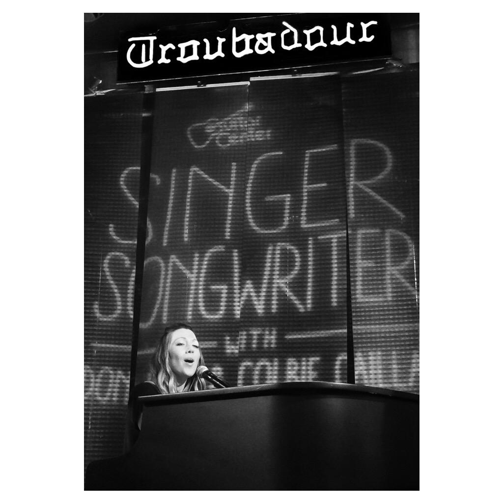 coogs25's tweet photo. The most amazing night! Thank you @ColbieCaillat!!! #Singersongwriter4 #guitarcenter http://t.co/nUfTXNeh9O
