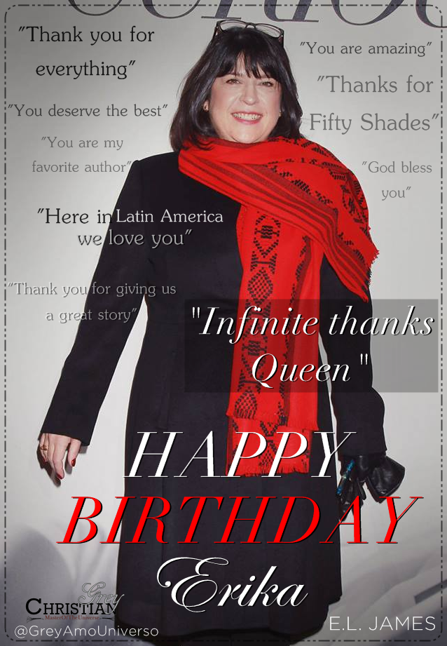 Happy Birthday  , a big hug, from all your fans of Latin America ,Thank you for everything, besos Reina 