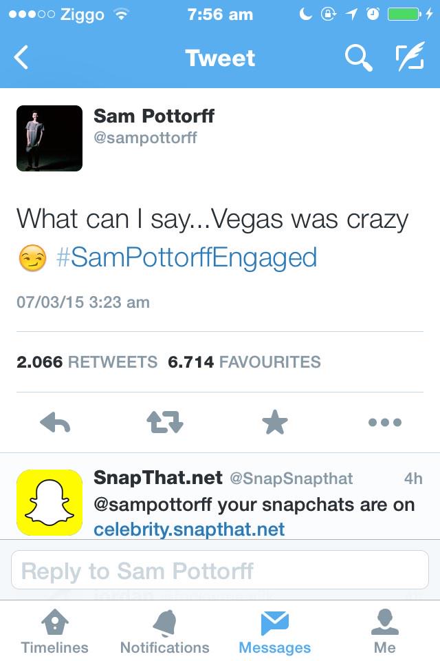 OurWeeklyHeroes's tweet photo. #SamPottorffEngaged http://t.co/KxDTCaMAoA