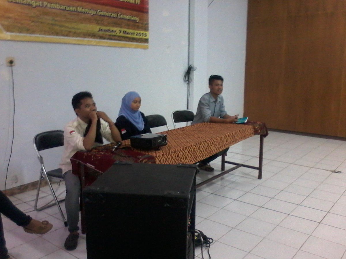 kondisi ruangan muswil saat ini..