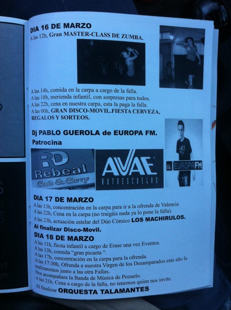 Falla_ElTrull's tweet photo. Ahi teniu el programa d'actes http://t.co/MN3wrS8m4T