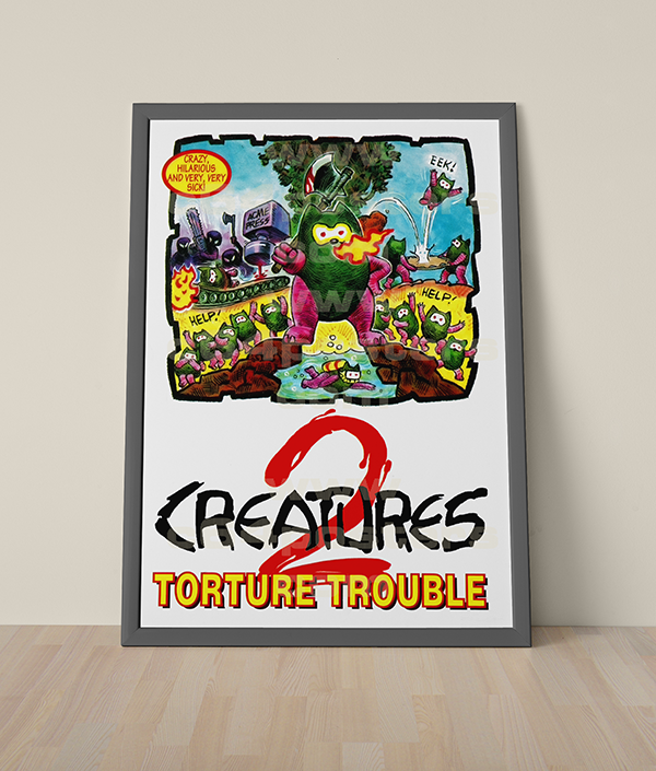 C64Posters's tweet photo. Creatures 2 Torture Trouble - 70x100cm #creatures2 #creatures2torturetrouble #creatures2poster #c64posters http://t.co/PIy9wY0LdB