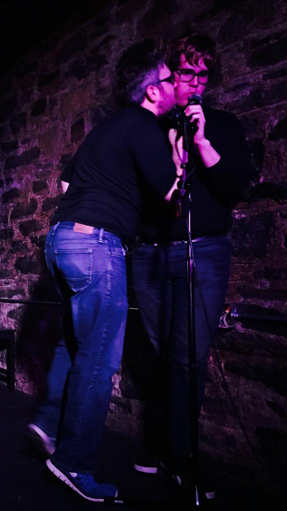 alilevinhere's tweet photo. And a very yummy goodnight @JMorgComedy @KokomoComedy #standupandsing @AnnoyanceNy http://t.co/CNFXlvwTdB