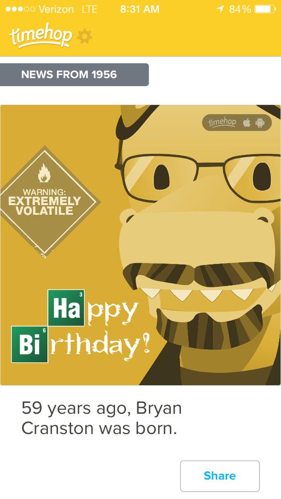 Happy Birthday, Bryan Cranston! 