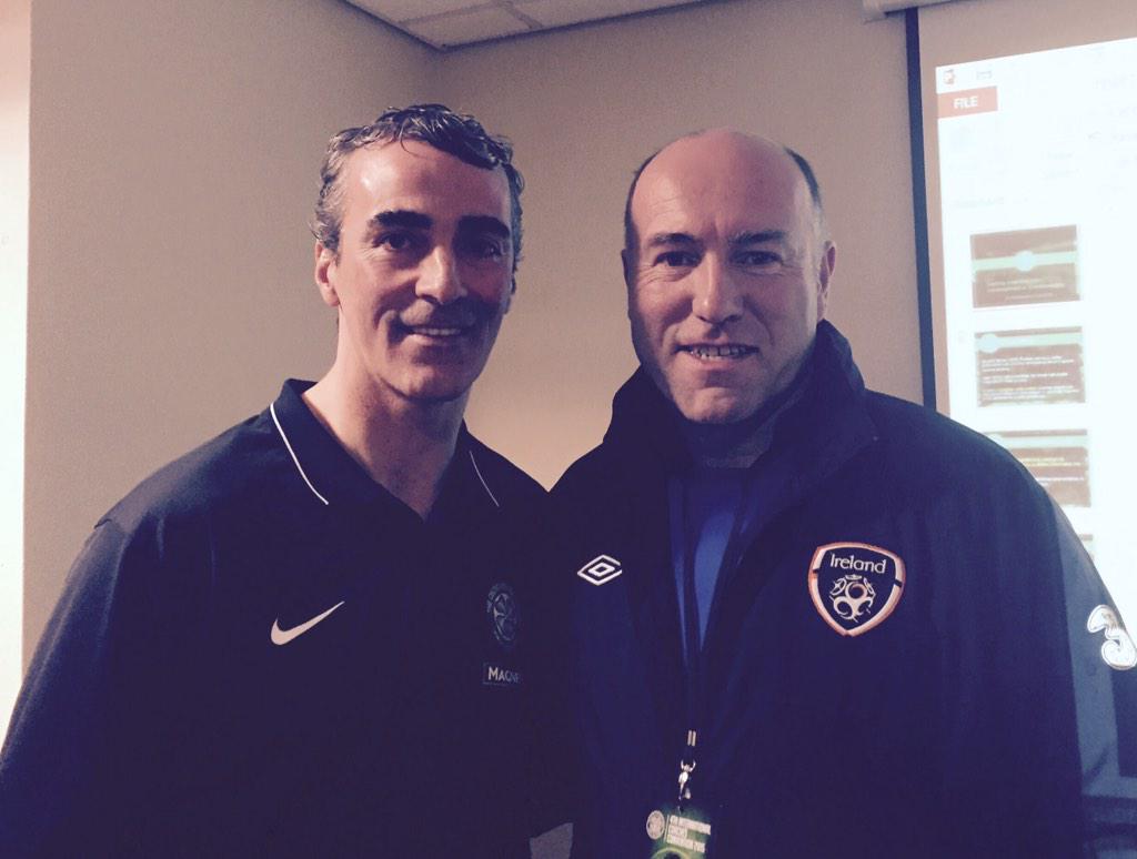 Ballinagare's tweet photo. Great time at Celtic training Tommy McEntyre, Anthony Stokes, Van Dijk, Jim McGuinness #CFCConvention @CelticFCCoach http://t.co/0mEoWpTwR7