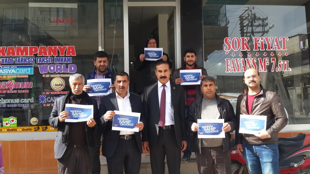 Sandığa sahip çıkıyoruz