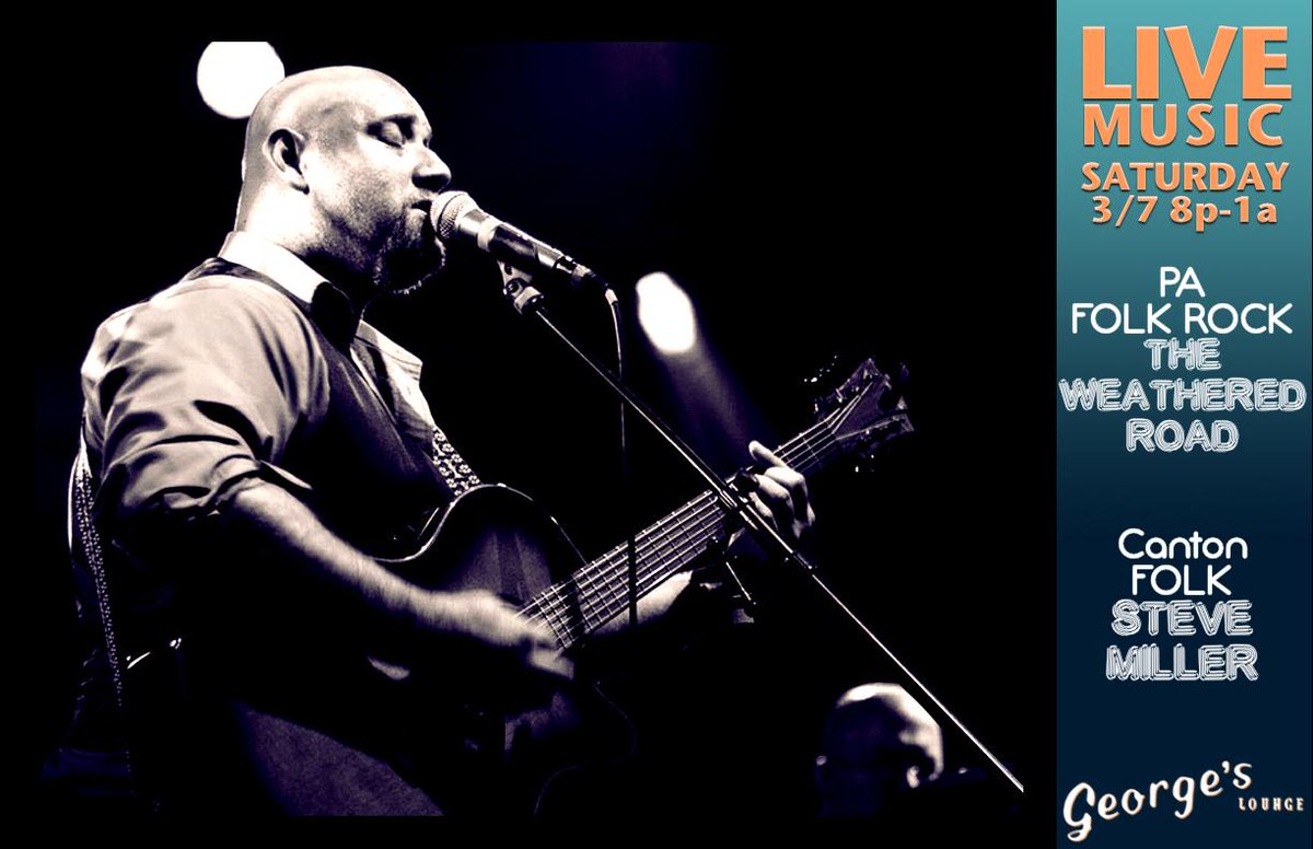 GeorgesLounge's tweet image. Live MUSIC at BRUNCH 11:30a-1:30p, then BANDS 8p-1a Tonight in @CantonArts @TheBlockCanton! @CBandTWR #RadCanton