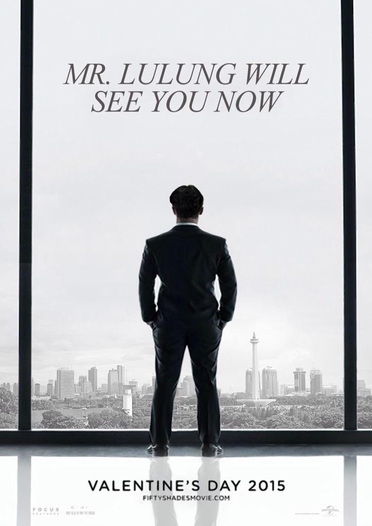 squidysquidy's tweet photo. Setelah didatengin haji lulung, akhirnya LSF meloloskan film Fifty shades of grey #SaveHajiLulung http://t.co/7SAZ8uf3dn