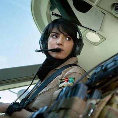 Peymasad's tweet photo. 2015 Woman of Courage award went to Nilofar Rahmani (Afghan female pilot) #IWD http://t.co/5TheCKTKIu