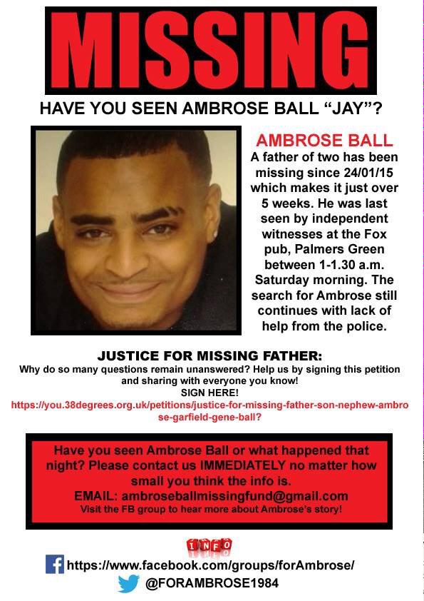 forambrose1984's tweet photo. @LondonLive please share and RT! #Ambroseball has been #missing 6 wks today! #findjay http://t.co/xsuPw9RmD6