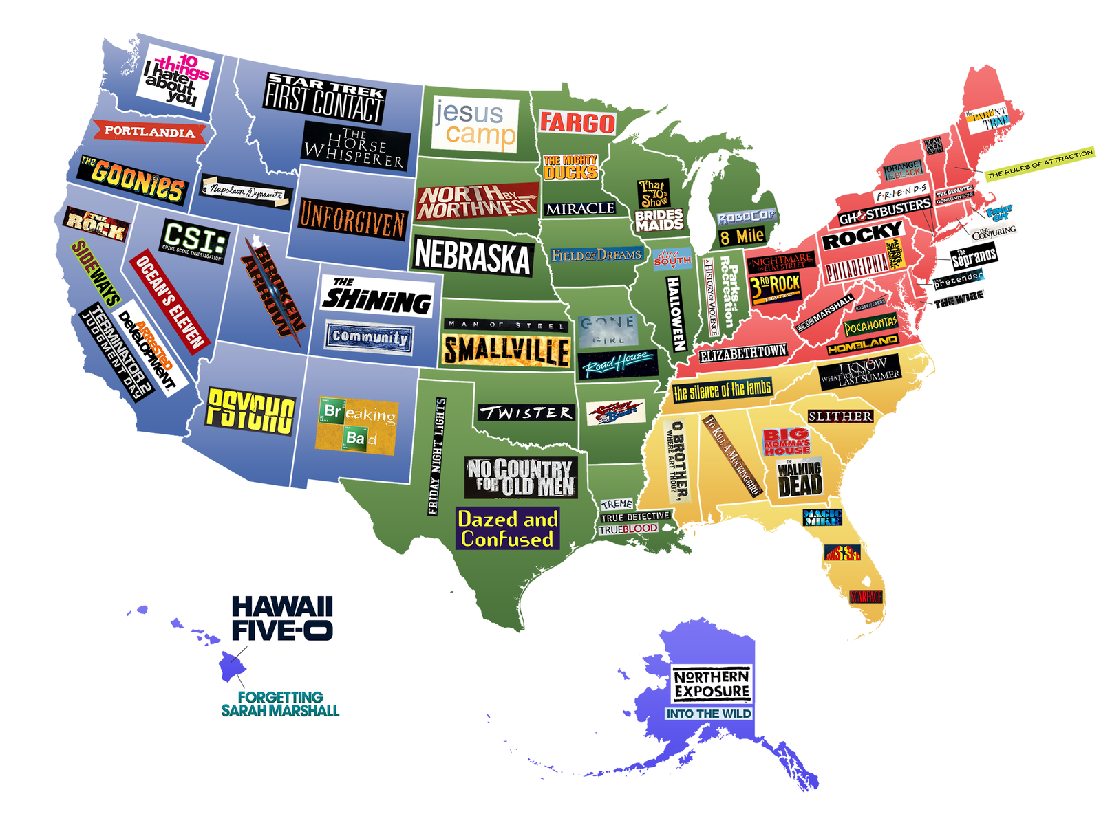 Nickelodeon Movies Map