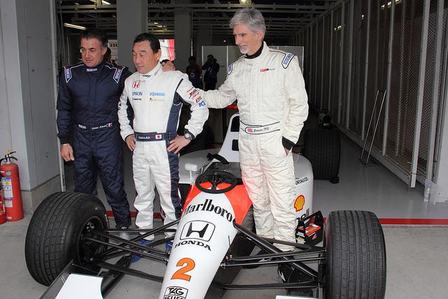 鈴鹿ファン感「HondaF1復活祭」：デイモン・ヒルがいい感じに歳を重ね