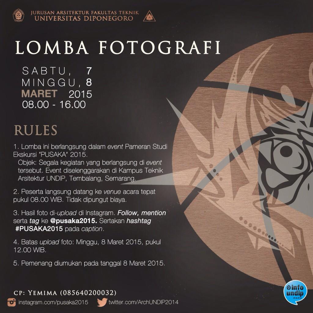 ArsitekturUNDIP 2014 tweet media