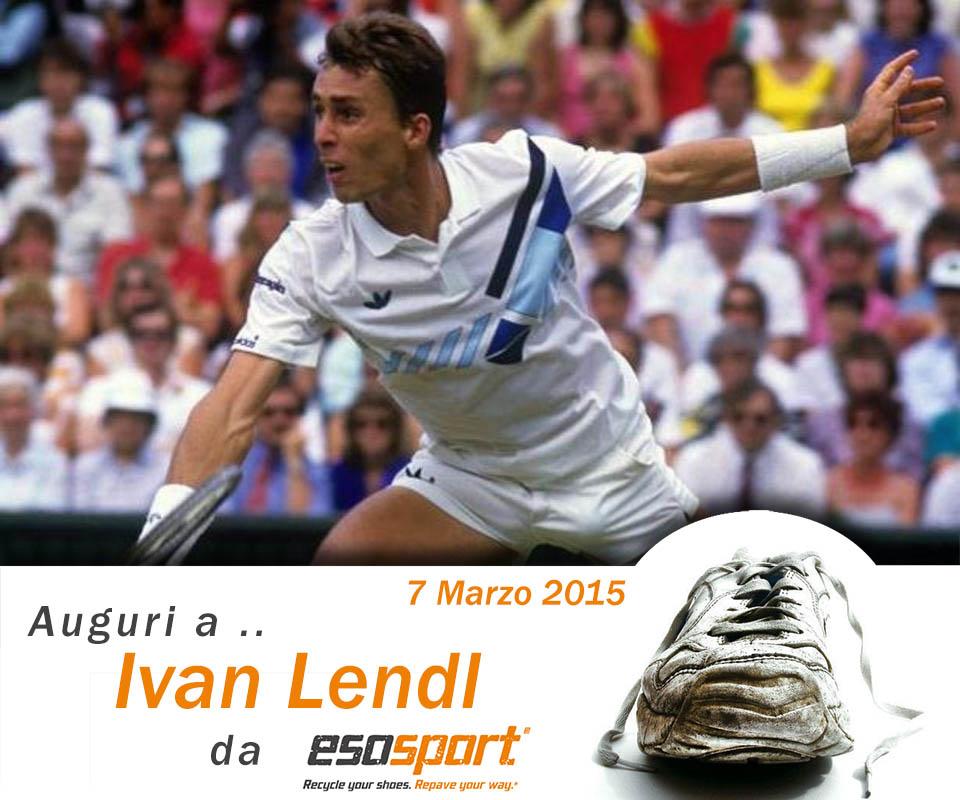 Auguri da a Ivan Lendl per il suo compleanno! Happy Birthday Ivan Lendl! 