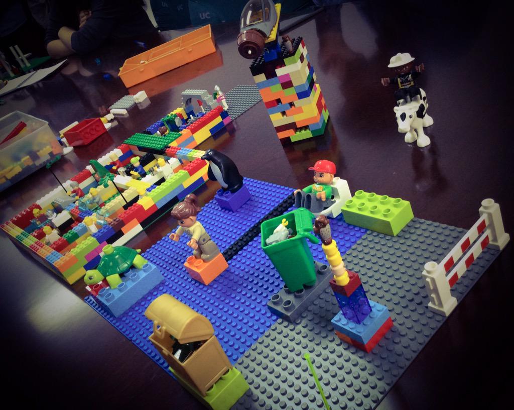 emprendecise's tweet photo. . @LEGOSERIOUSPLAY great powerfull #facilitation technique to #strategy #design #MasterCISE http://t.co/OaaYKe9LnU