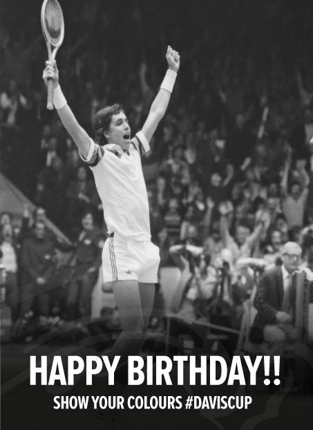 Happy Birthday to Champion Ivan Lendl! Ivan won 3 rubbers as Czechoslovakia won the title in 1980! 